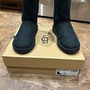 UGG Black Suede Boots
